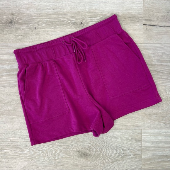 Lou & Grey Pants - Lou & Grey Pink Cozy Cotton Terry Shorts